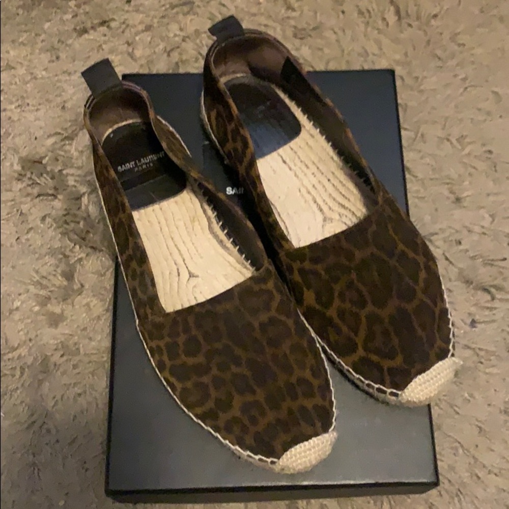 Micro lepras suede YSL espadrilles